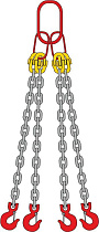 Строп цепной 1,6т-3,5м